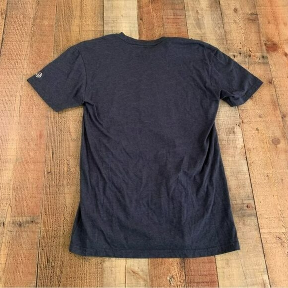 Fuji sports American grappler short sleeve graphic t-shirt in blue -S - Picture 6 of 7